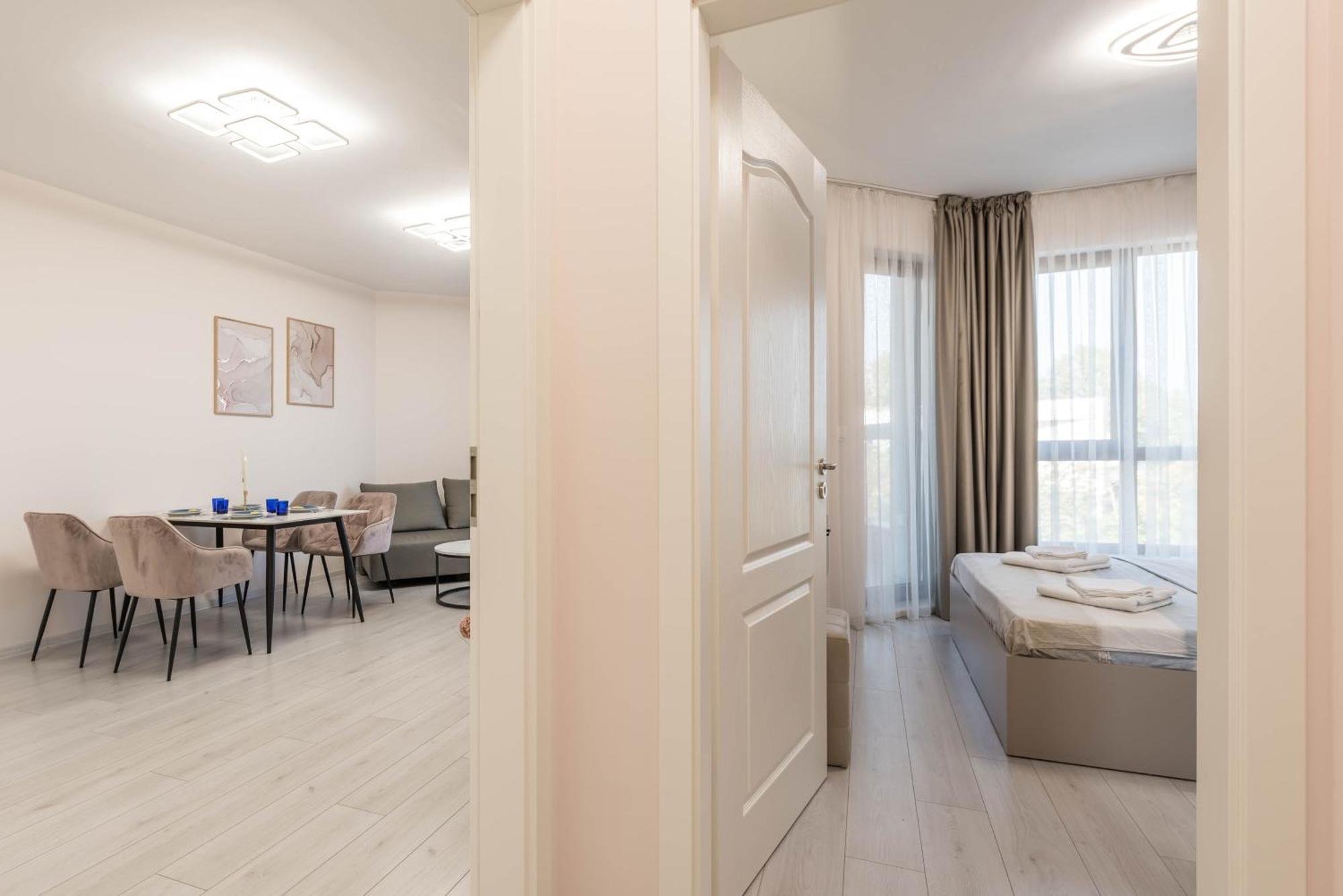 Luxurious And Panoramic Apartments At The Beach In La Mer Complex Altın Kumlar Dış mekan fotoğraf